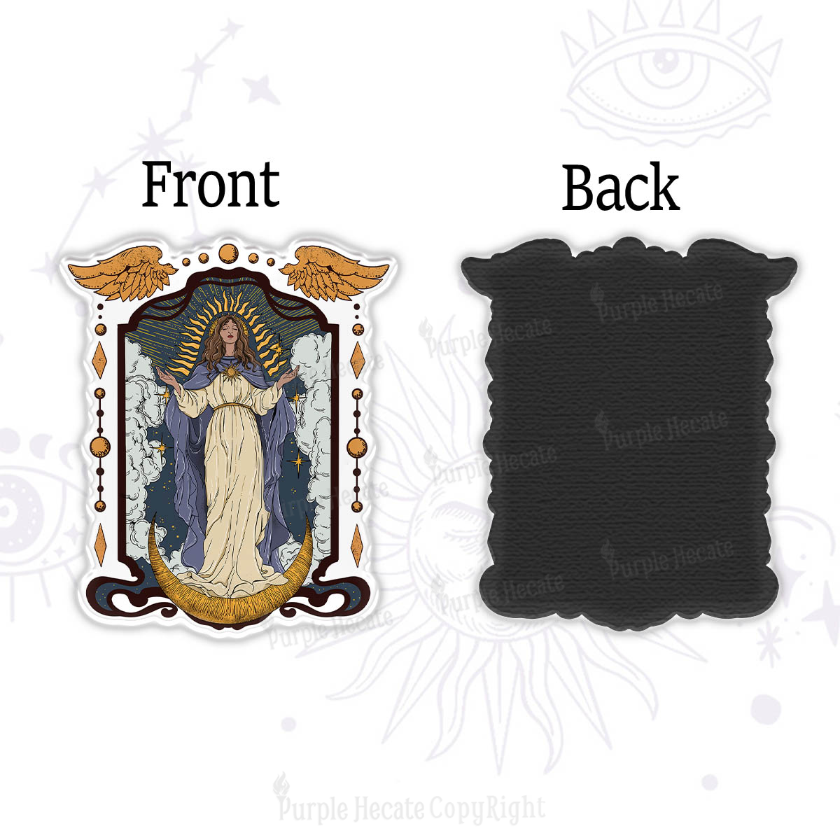 Purplehecate Holy Guardian Magnet
