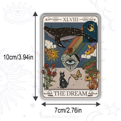 Purplehecate The Dream Tarot Magnet