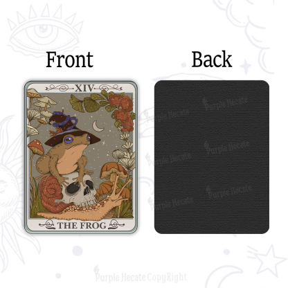 Purplehecate The Frog Tarot Magnet