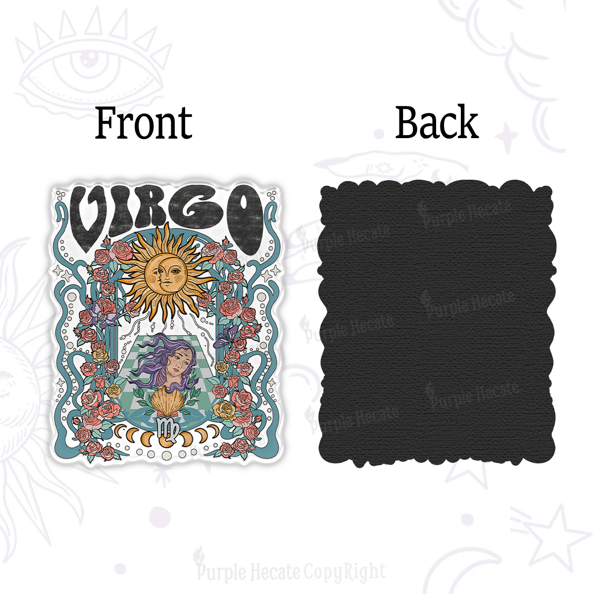 Purplehecate Virgo Spirit Zodiac Magnet