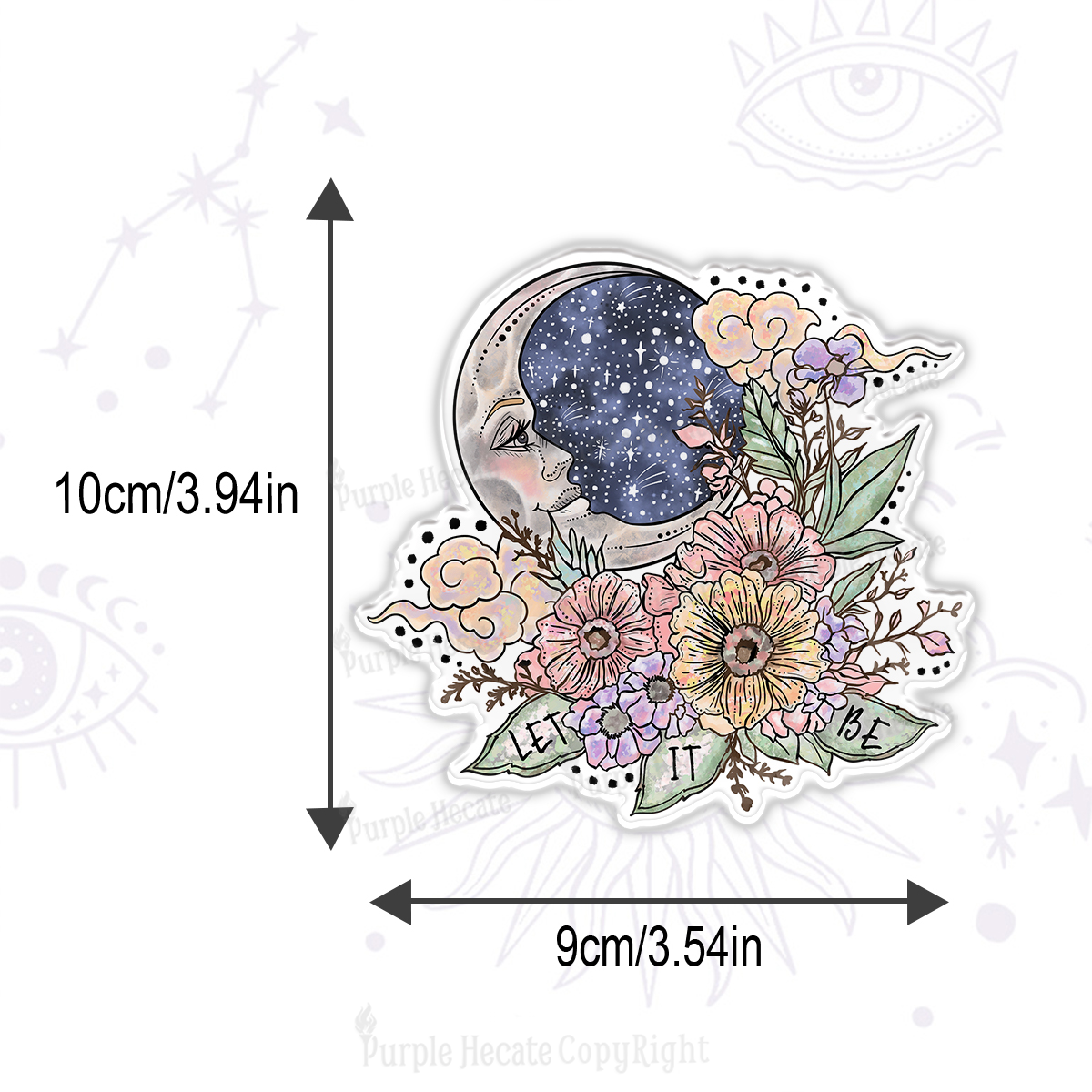 Purplehecate Let It Be Magnet