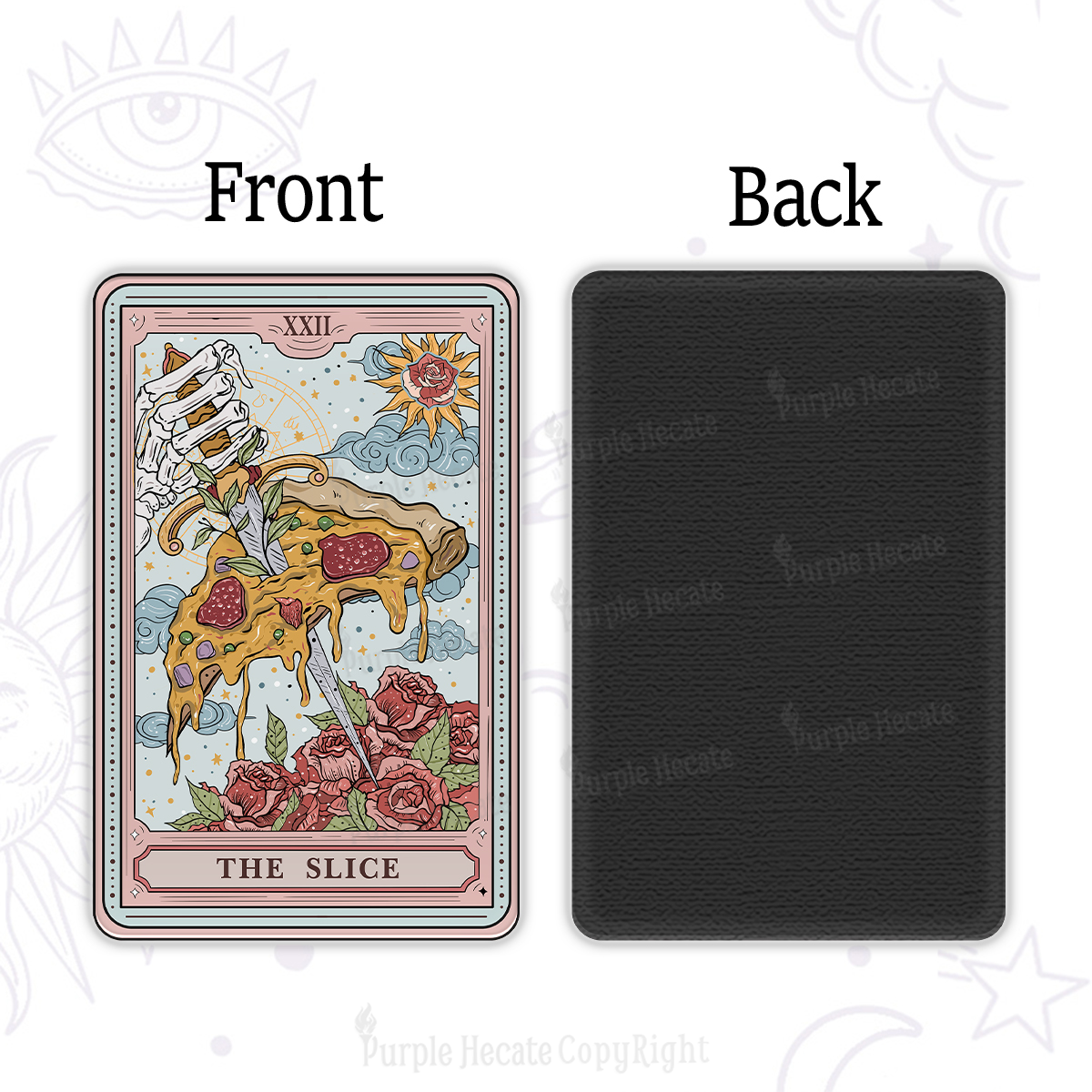 Purplehecate The Slice Tarot Magnet