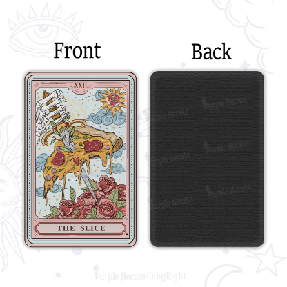 Purplehecate The Slice Tarot Magnet