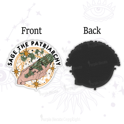 Purplehecate Sage The Patriarchy Magnet
