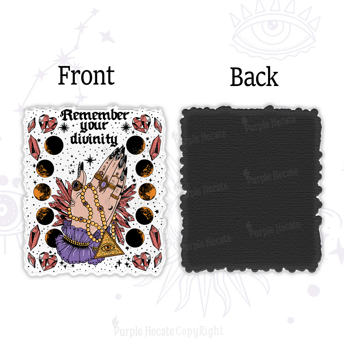 Purplehecate Remember Your Divinity Magnet