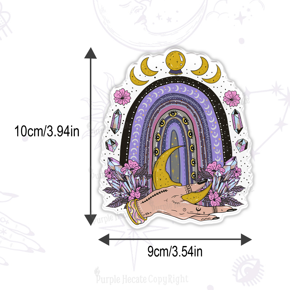 Purplehecate Magic Rainbow Magnet