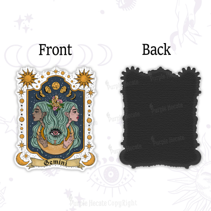 Purplehecate Virgo Zodiac Magnet