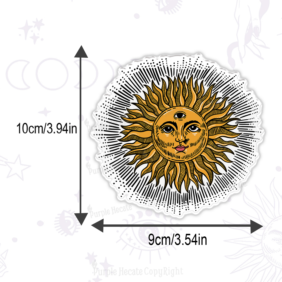 Purplehecate Sat Nam Magnet