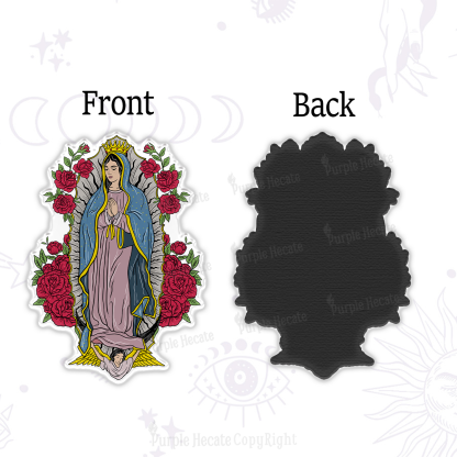 Purplehecate Mother Mary Magnet