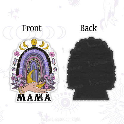 Purplehecate Gothic Mama Rainbow Magnet