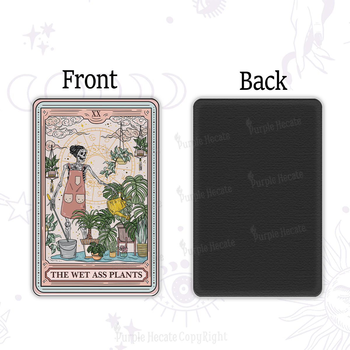 Purplehecate The Wet Ass Plants Tarot Magnet