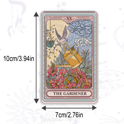Purplehecate The Gardener Tarot Magnet