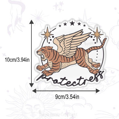 Purplehecate Protectress Magnet