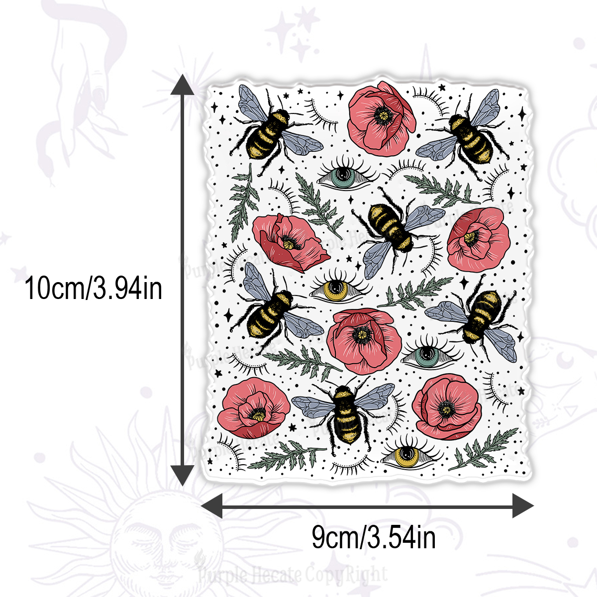 Purplehecate The Bee's Knees Magnet