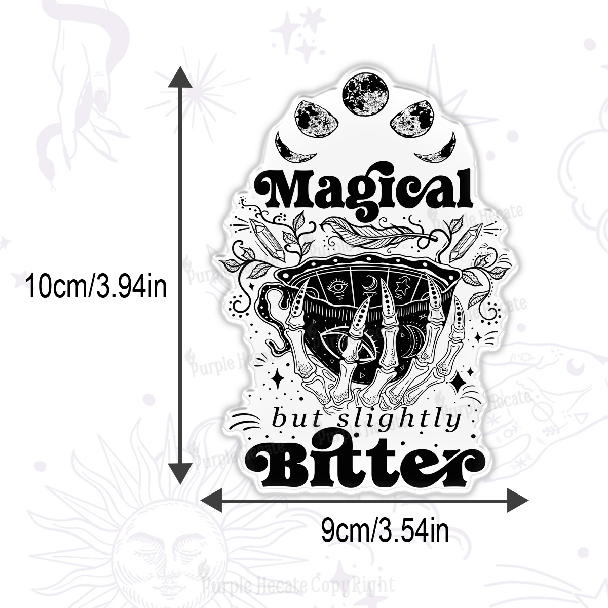 Purplehecate Magical But Slightly Bitter Magnet