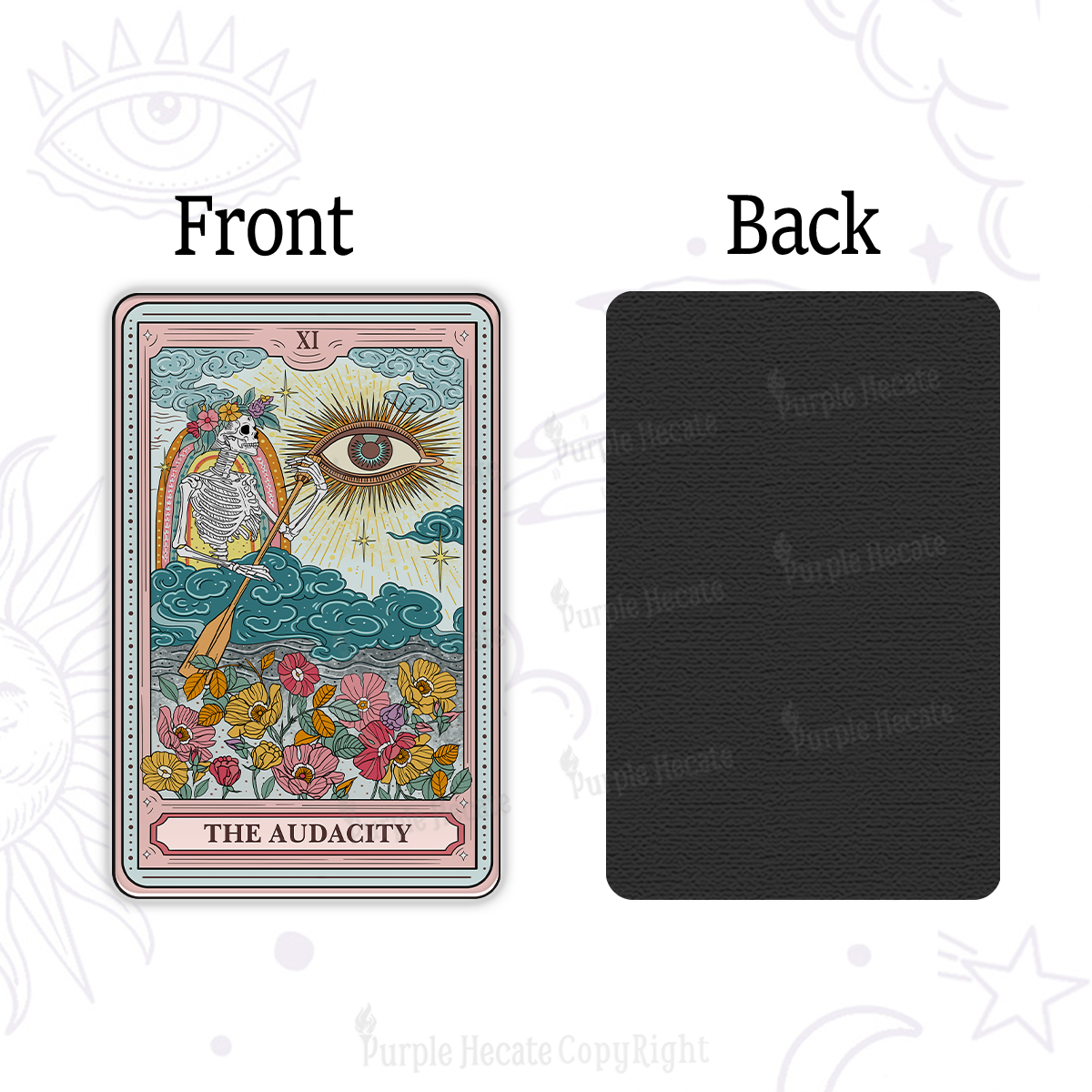 Purplehecate The Audacity Tarot Magnet