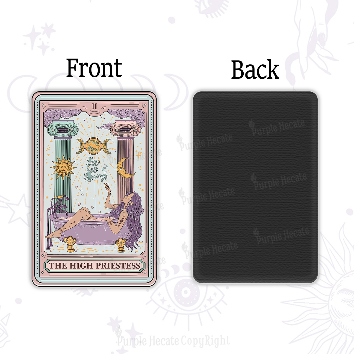 [Copy]Purplehecate The High Priestess Tarot Magnet