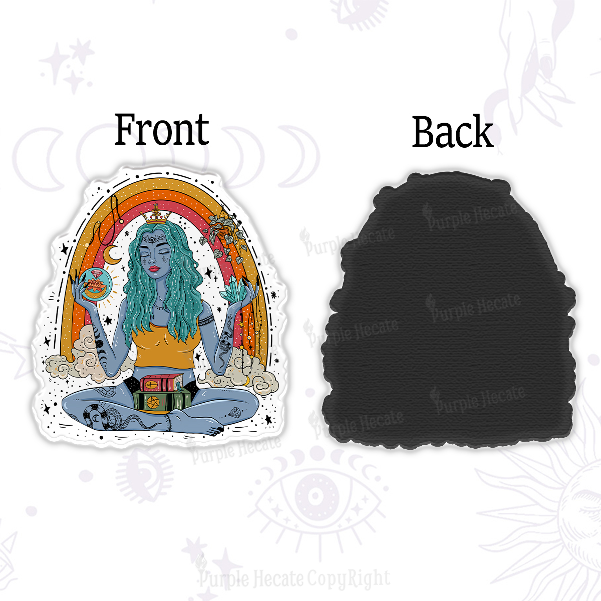 Purplehecate I'm The Queen Of All My Dreams Magnet