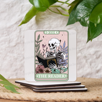 Purplehecate The Reader's Tarot Coaster