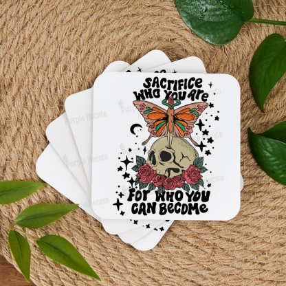 Purplehecate For Who You Can Become Coaster