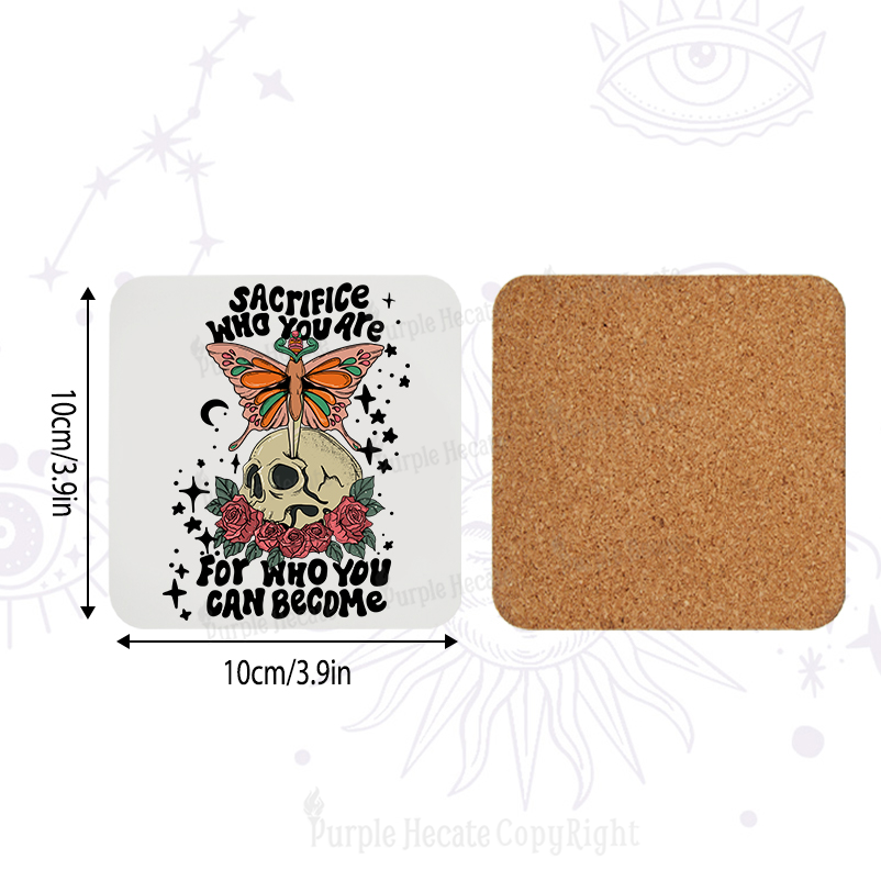 Purplehecate For Who You Can Become Coaster