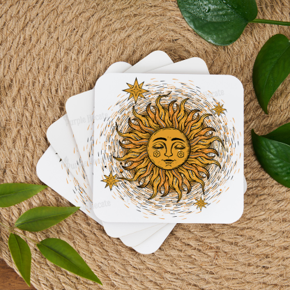 Purplehecate Celestial Sun Coaster