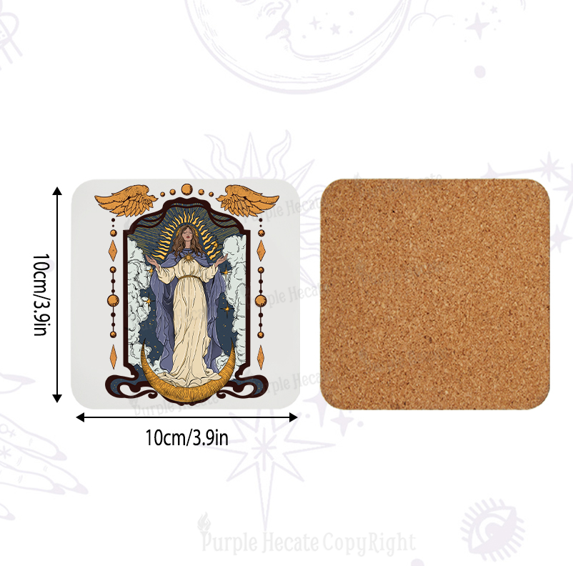 Purplehecate Holy Guardian Coaster