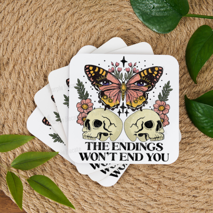 Purplehecate The Endings Won't End You Coaster
