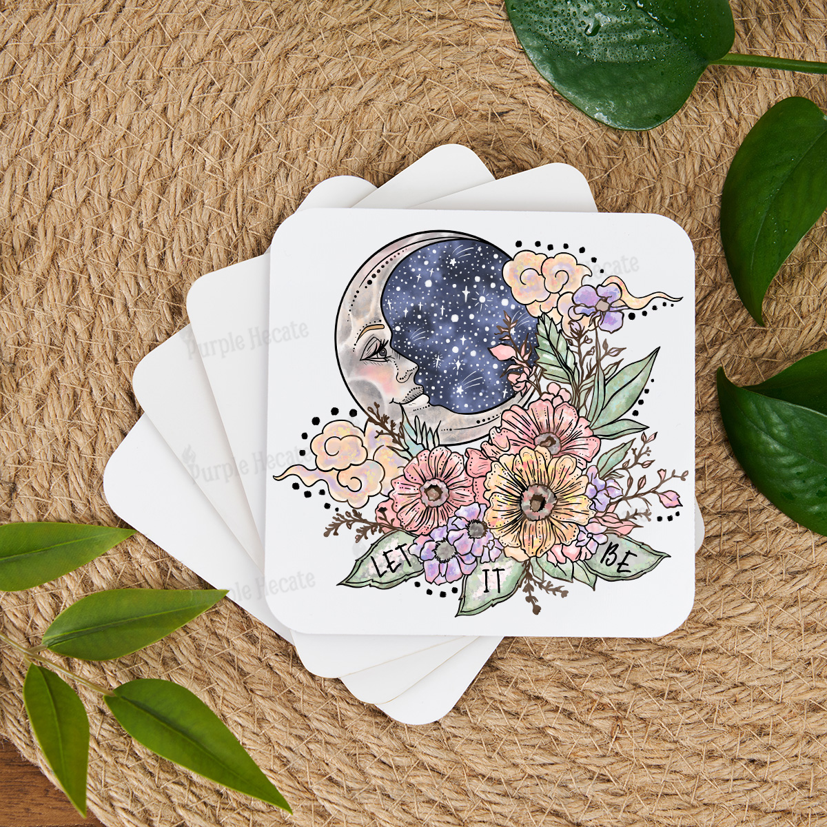 Purplehecate Let It Be Coaster