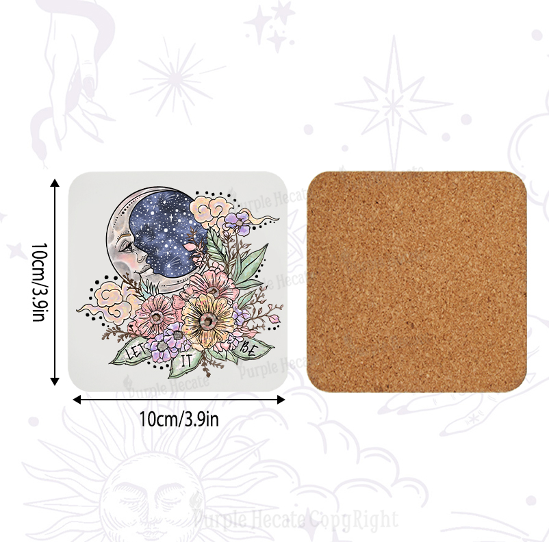 Purplehecate Let It Be Coaster
