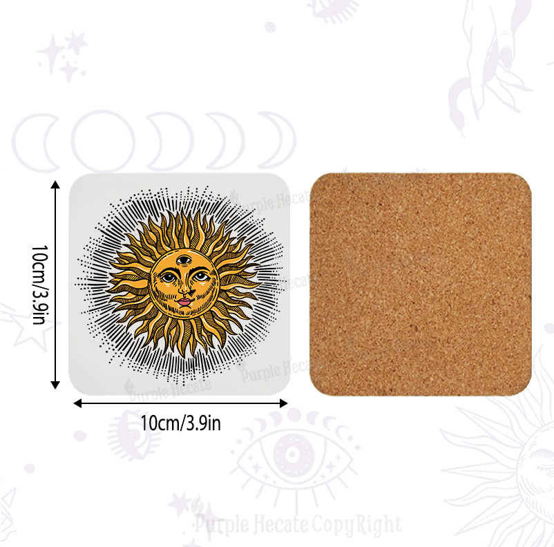 Purplehecate Sat Nam Coaster