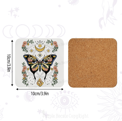 Purplehecate I Am Opening Coaster