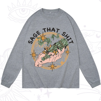 Purplehecate Smudge That Shit Long Sleeve T-Shirt