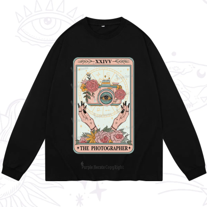 Purplehecate The Photographter Tarot Long Sleeve T-Shirt