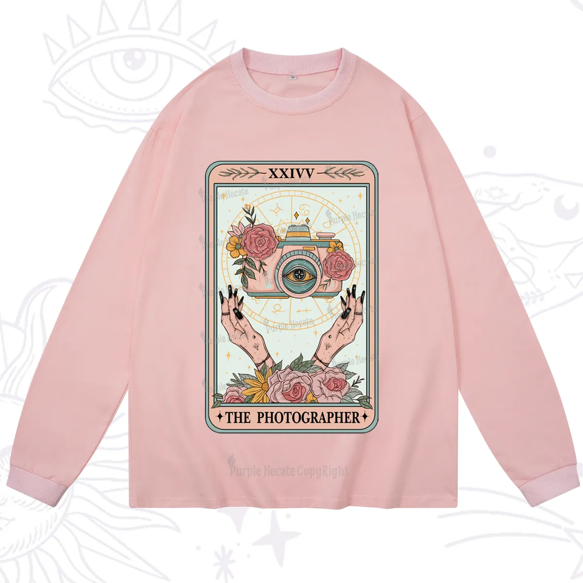 Purplehecate The Photographter Tarot Long Sleeve T-Shirt