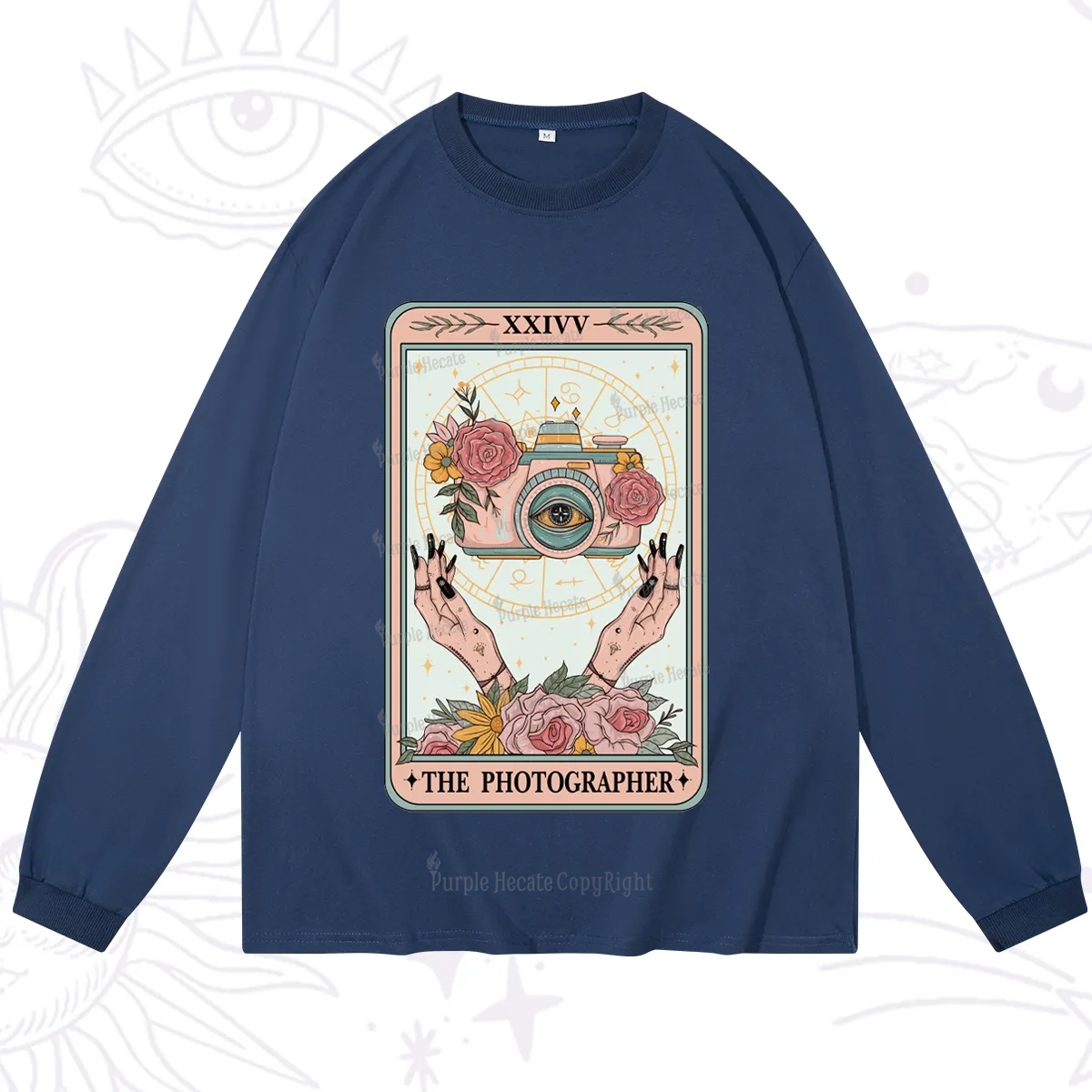 Purplehecate The Photographter Tarot Long Sleeve T-Shirt