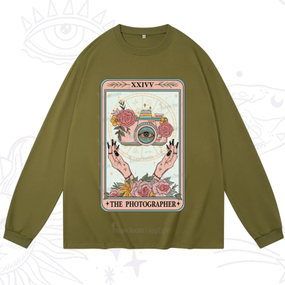 Purplehecate The Photographter Tarot Long Sleeve T-Shirt