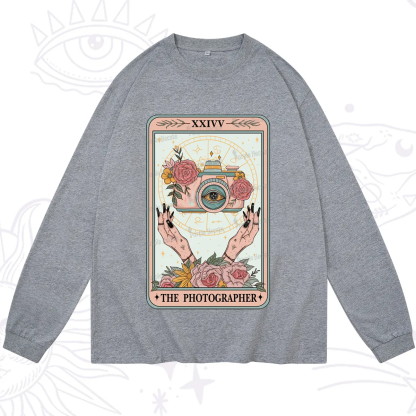 Purplehecate The Photographter Tarot Long Sleeve T-Shirt