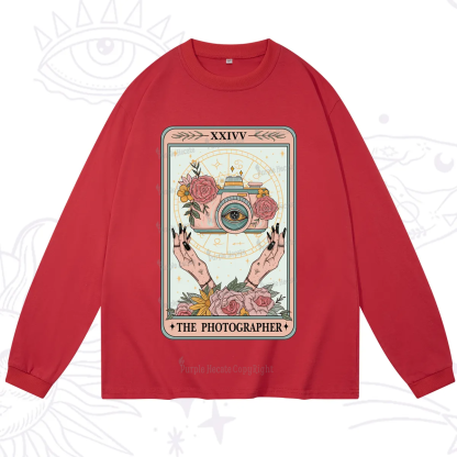 Purplehecate The Photographter Tarot Long Sleeve T-Shirt