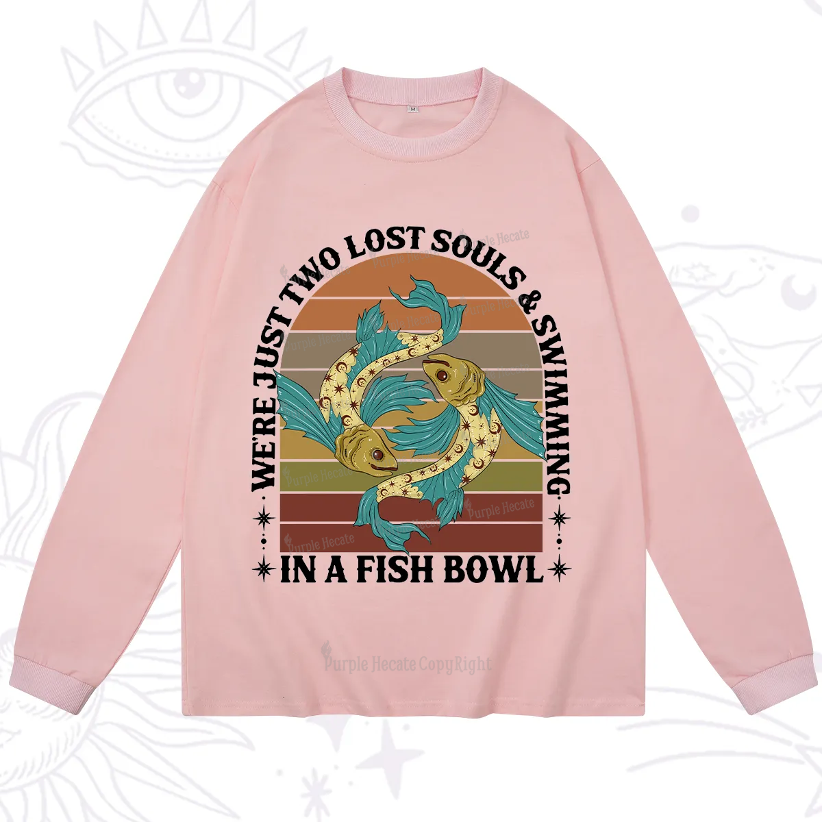 Purplehecate We're Just Two Lost Souls Swimming In A Fish Bowl Long Sleeve T-Shirt
