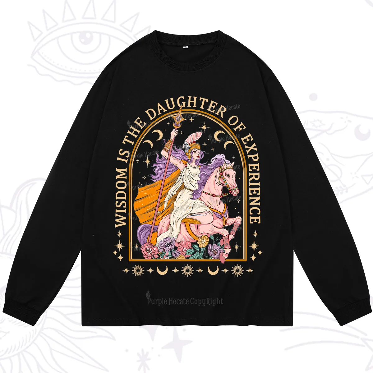 Purplehecate Wisdom Is The Daughter Of Experience Long Sleeve T-Shirt