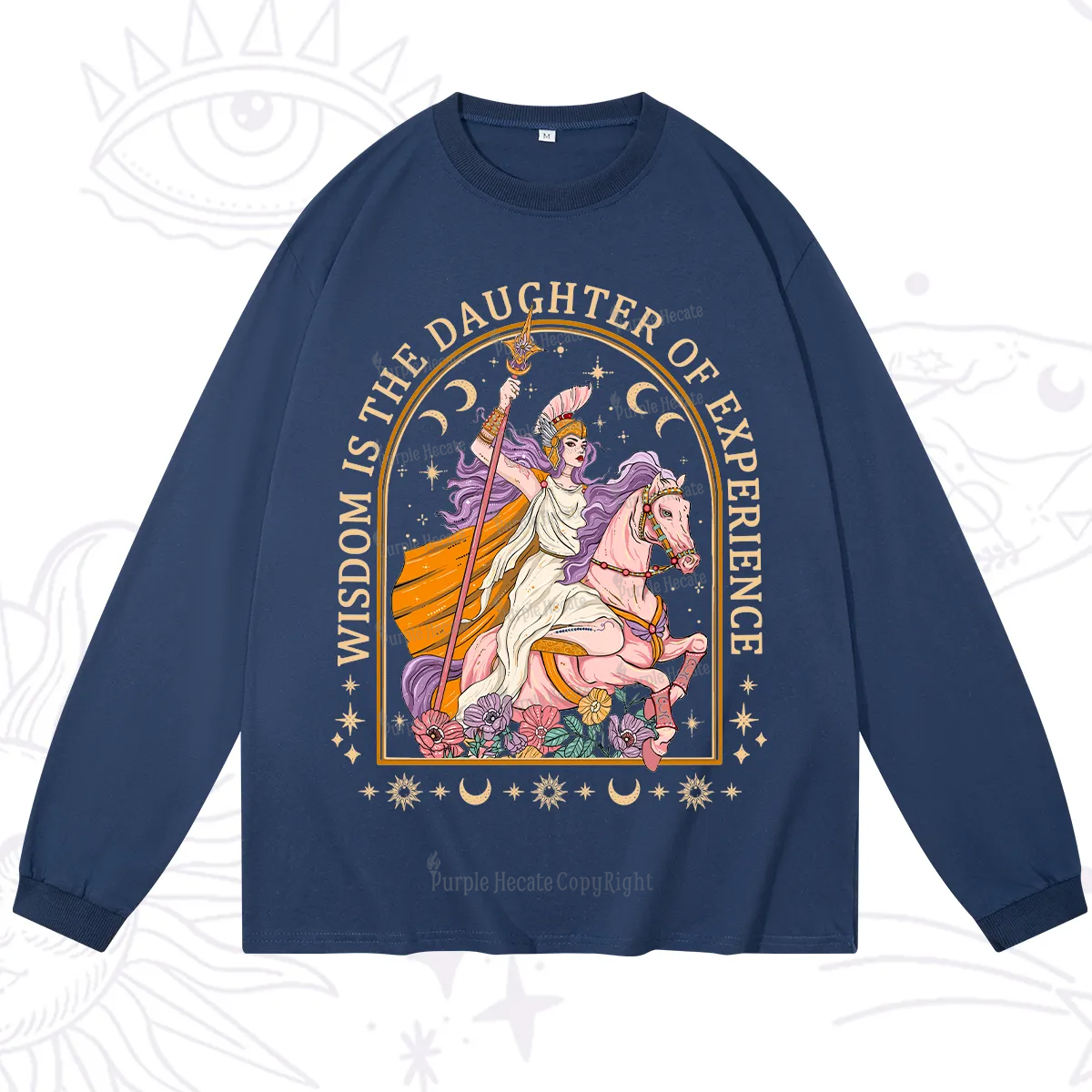 Purplehecate Wisdom Is The Daughter Of Experience Long Sleeve T-Shirt