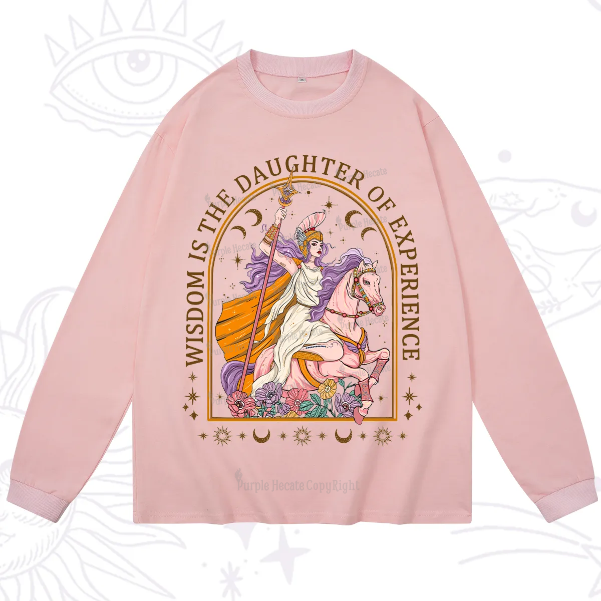 Purplehecate Wisdom Is The Daughter Of Experience Long Sleeve T-Shirt