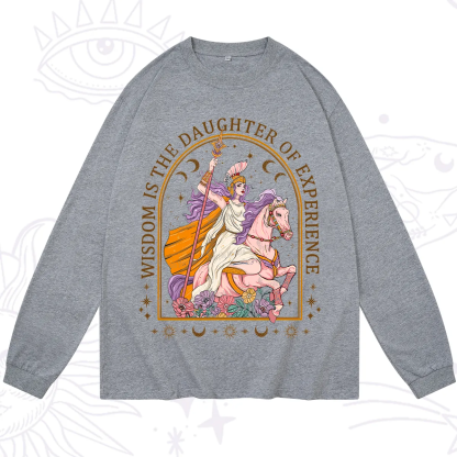 Purplehecate Wisdom Is The Daughter Of Experience Long Sleeve T-Shirt