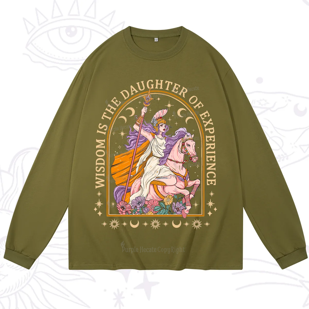 Purplehecate Wisdom Is The Daughter Of Experience Long Sleeve T-Shirt