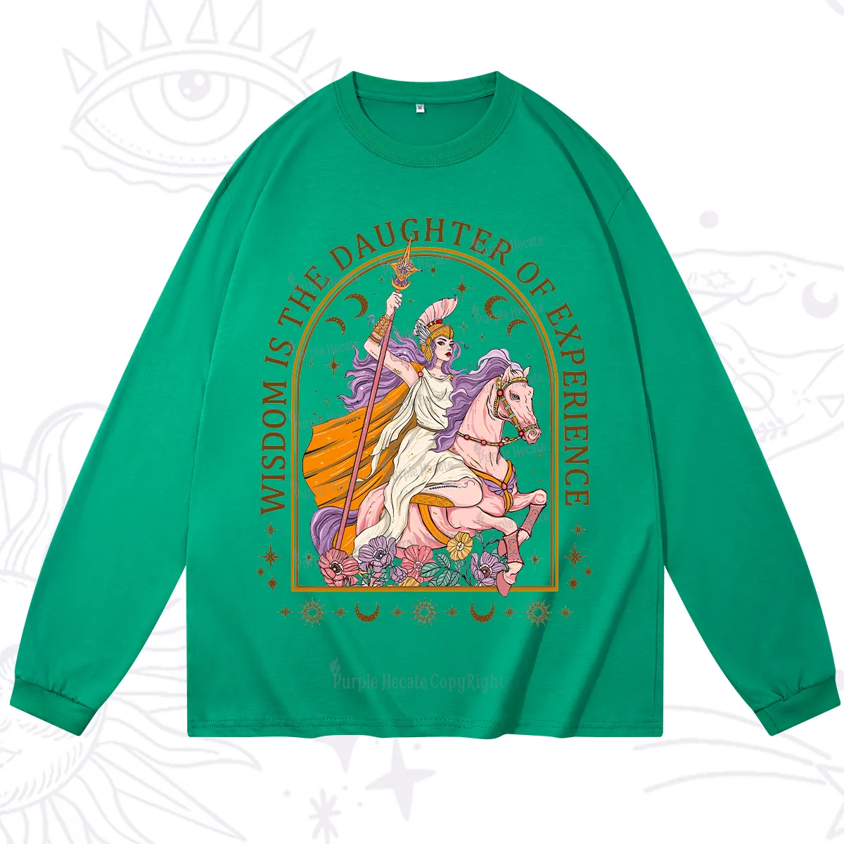 Purplehecate Wisdom Is The Daughter Of Experience Long Sleeve T-Shirt