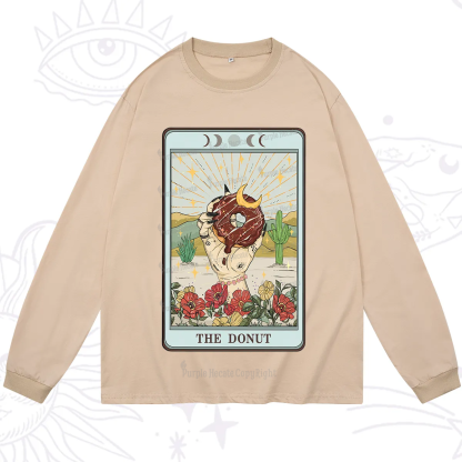 Purplehecate The Donut Tarot Long Sleeve T-Shirt