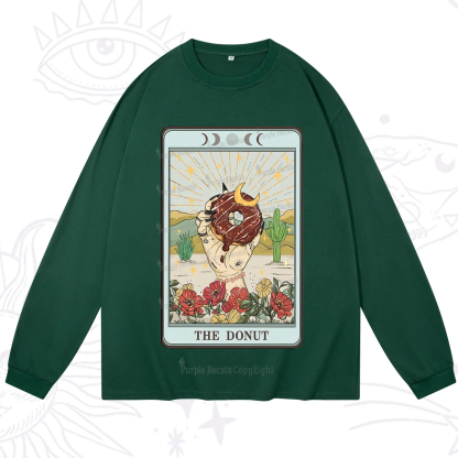 Purplehecate The Donut Tarot Long Sleeve T-Shirt