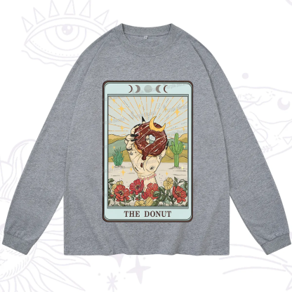 Purplehecate The Donut Tarot Long Sleeve T-Shirt