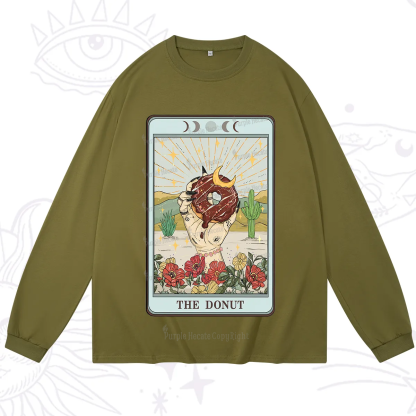 Purplehecate The Donut Tarot Long Sleeve T-Shirt